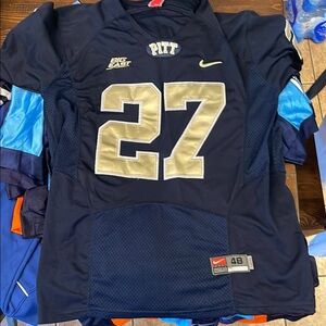 Pitt Navy Blue Football Jersey